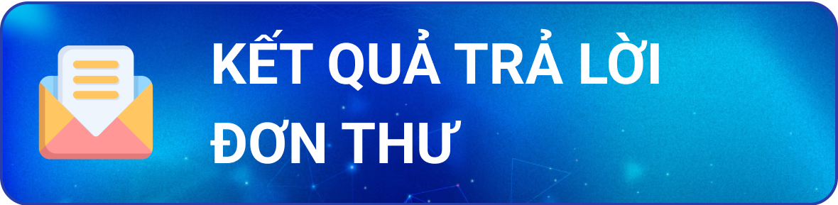 Kết quả trả lời đơn thư