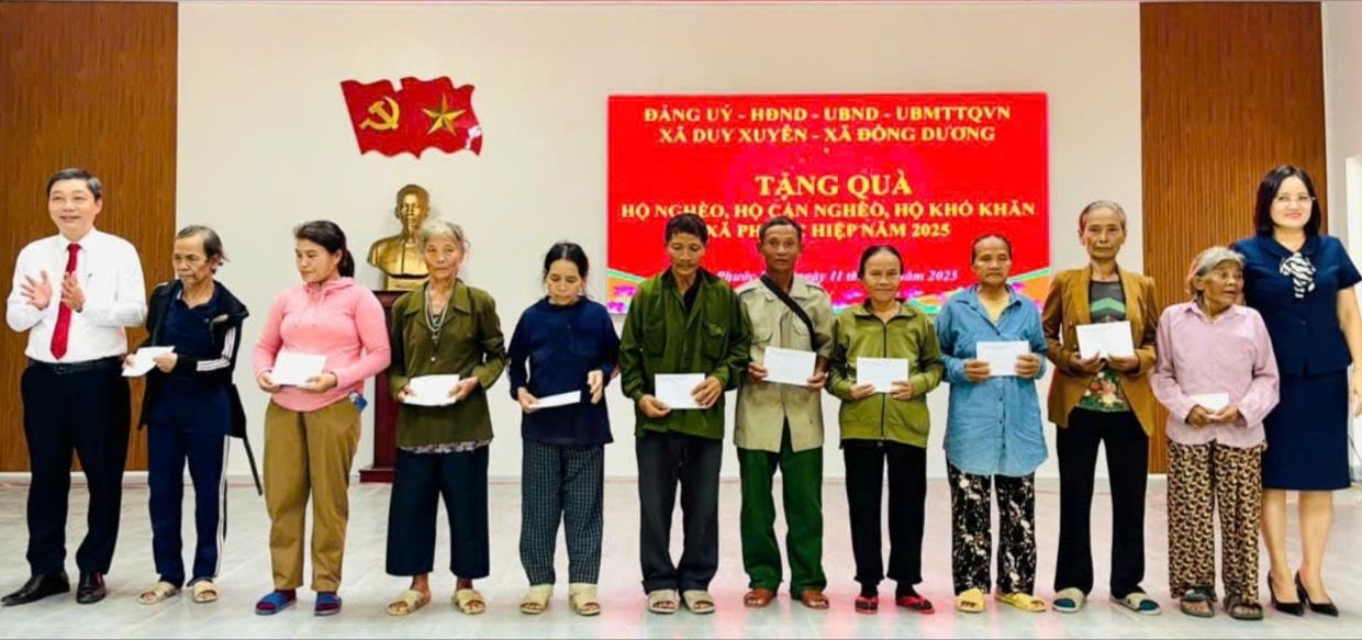 Hai xã Duy Xuyên và Đồng Dương kết nghĩa với xã Phước Hiệp