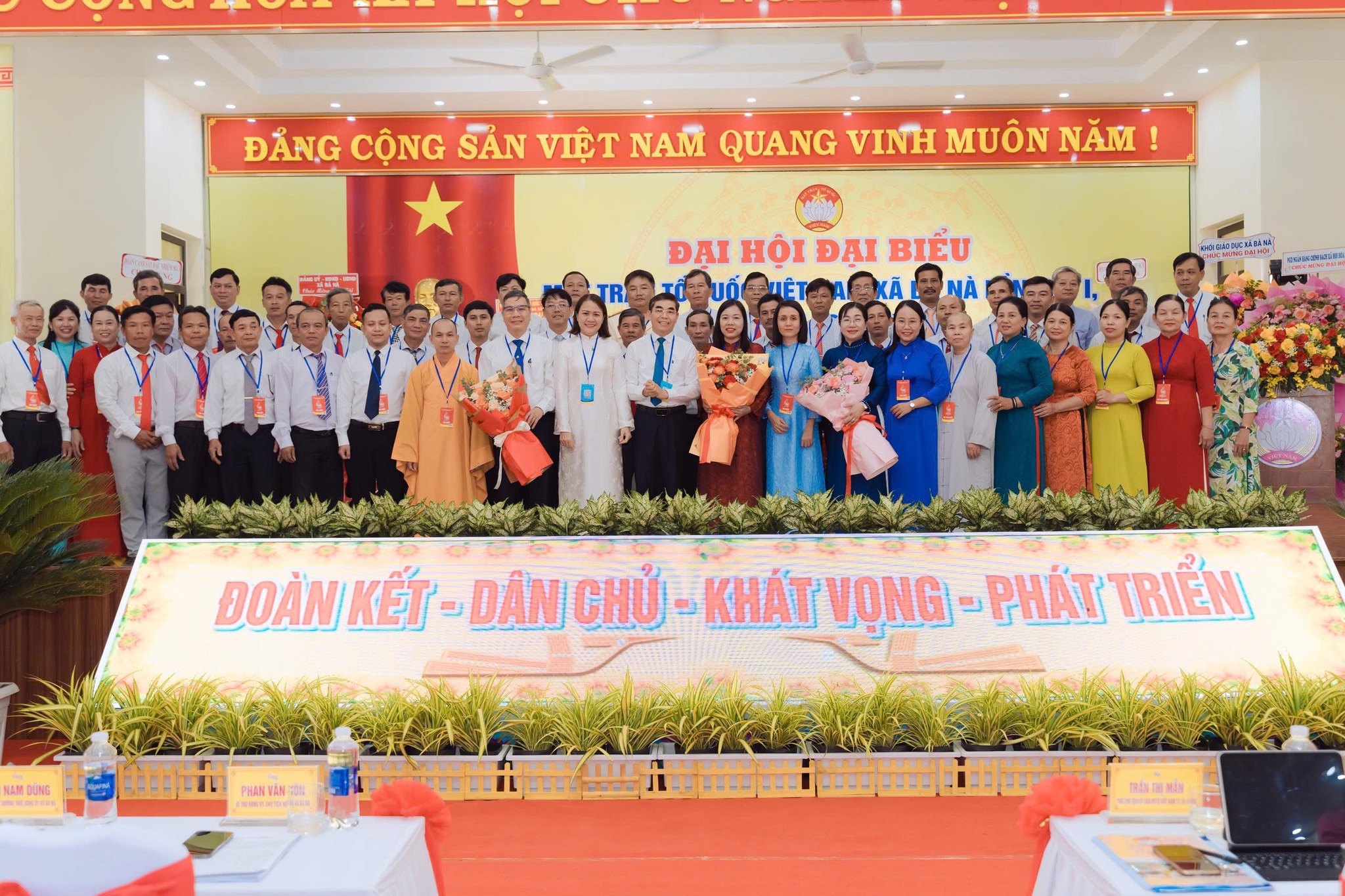 Đại hội đại biểu MTTQ Việt Nam xã Bà Nà lần thứ I, nhiệm kỳ 2025–2030 thành công tốt đẹp