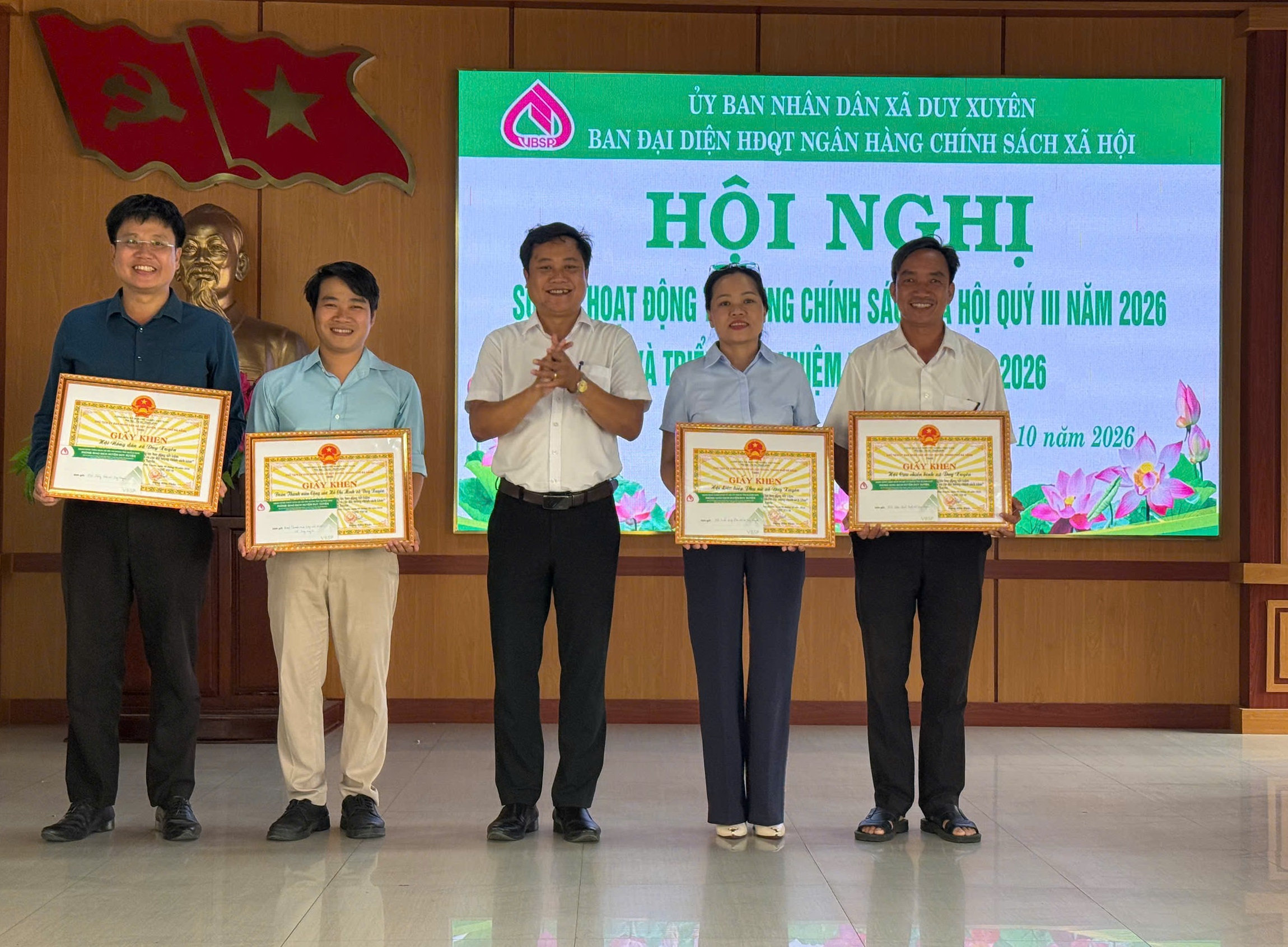 Tổng dư nợ tín dụng chính sách ở xã Duy Xuyên đạt 110,5 tỷ đồng